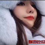 网红就是阿朱啊 化身雪国精灵带你看看来自冬季雪地里精灵的化身